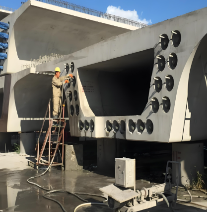 盐山压浆料施工流程及注意事项